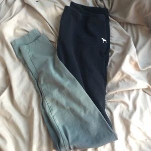 VS 2018 edition ombré leggings olive green/blck